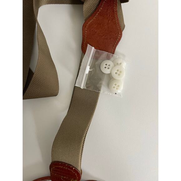 NWT B&G N.Y. Mens Suspenders Braces Made in England Adjustable Corp Quiet Luxury - Picture 5 of 8
